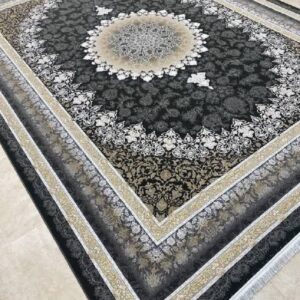 فرش مهرگان دودی 1200 شانه